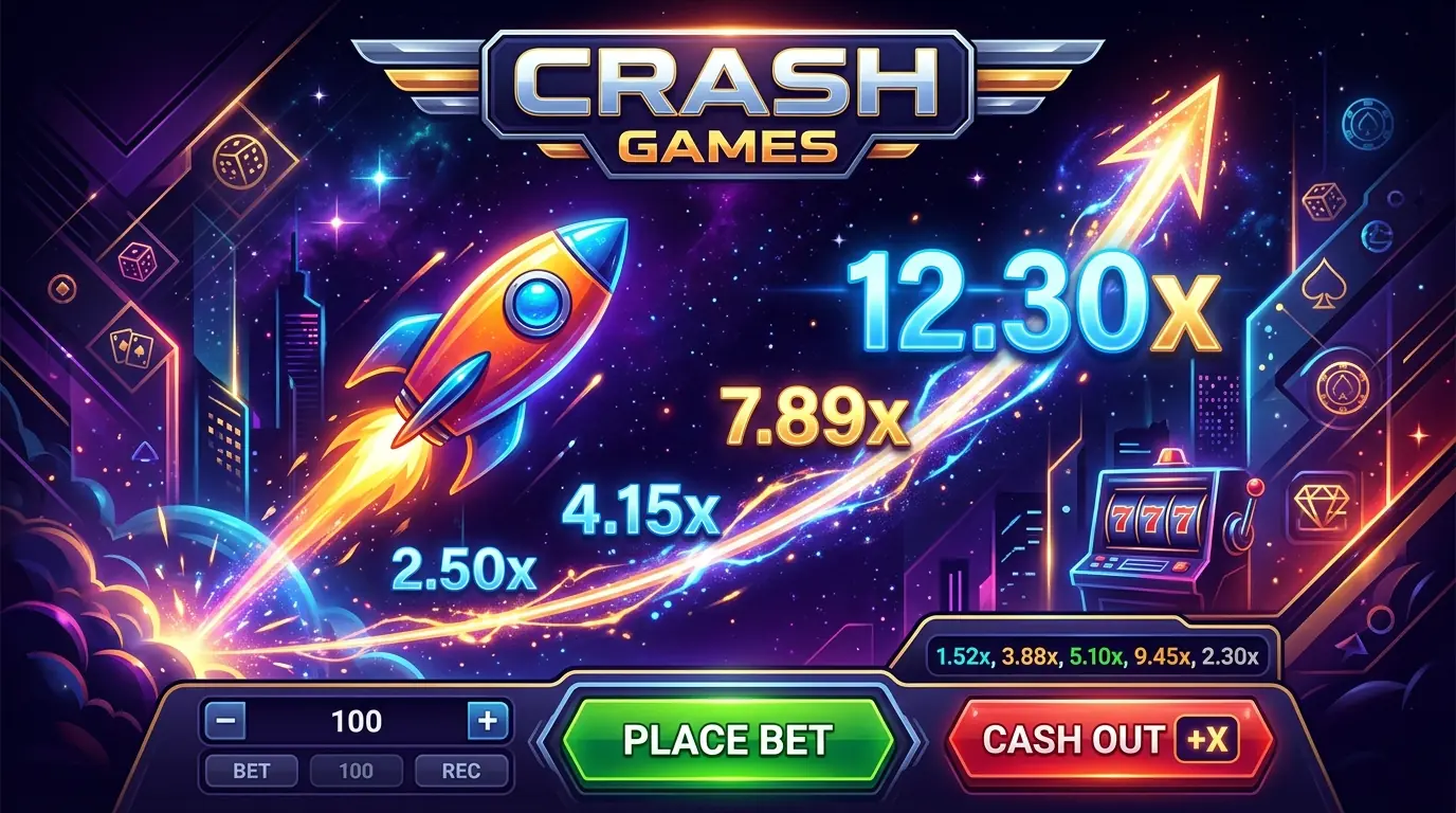 Crash Games bei Horus casino